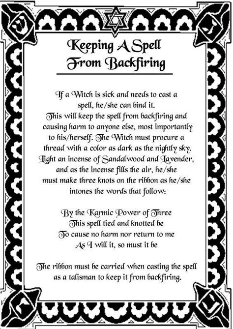 Free Witchcraft Printables